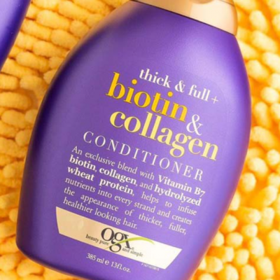 Dầu Xả OGX Thick & Full + Biotin & Collagen Conditioner Làm Dày Tóc