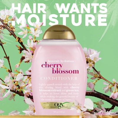 Dầu Xả OGX Heavenly Hydration + Cherry Blossom Conditioner
