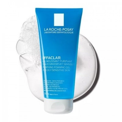 La Roche Posay Effaclar Gel rửa mặt cho da dầu mụn nhạy cảm 200ml
