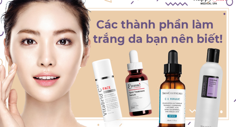 4 TIPS lựa chọn mỹ phẩm trắng da an toàn