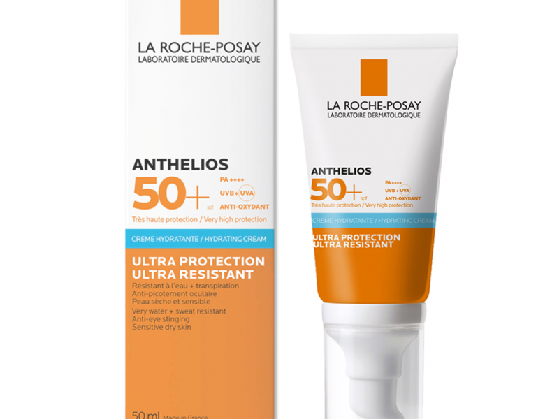 Kem Chống Nắng Cho Da Thường Và Khô Nhạy Cảm La Roche-Posay Anthelios Hydrating Cream SPF50+ 50ml