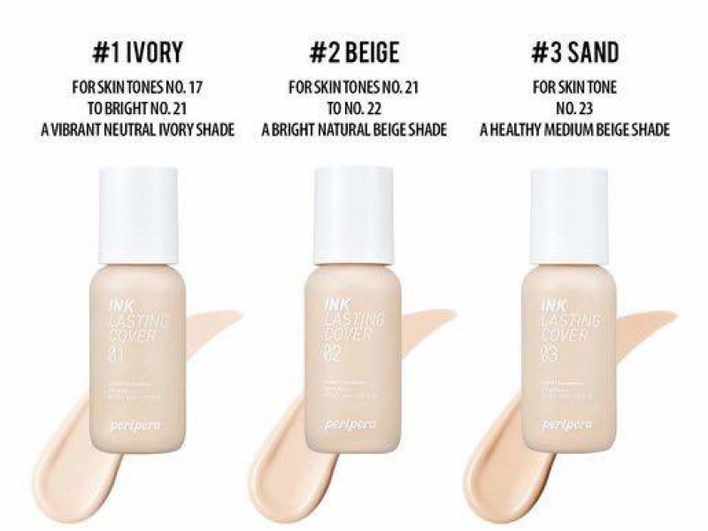 Kem Nền Peripera Ink Lasting Cover Foundation