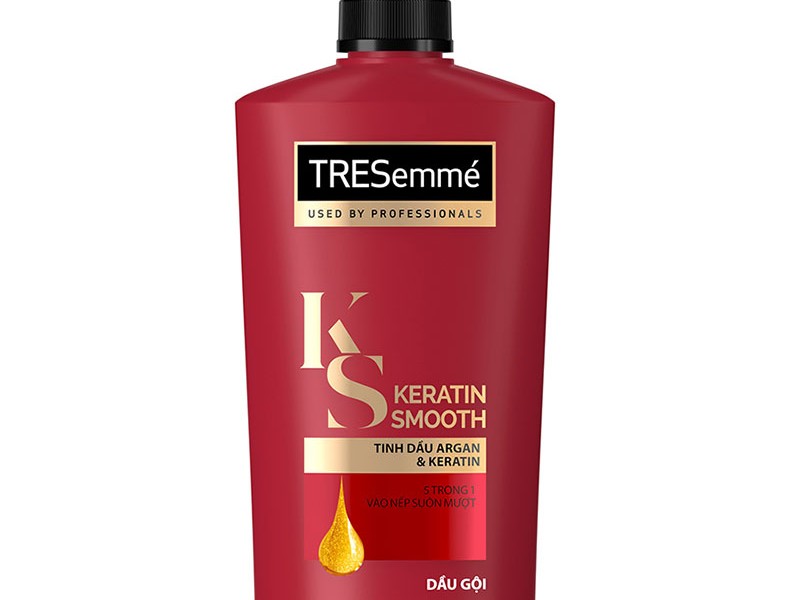 Dầu Gội TRESemmé Keratin Vào Nếp Mượt Mà 640g 