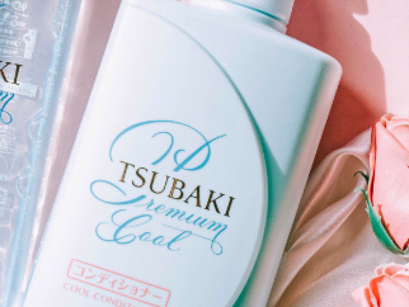 Dầu Xả Tsubaki Sạch Dầu Mát Lạnh (490ml/chai) Premium Cool Set