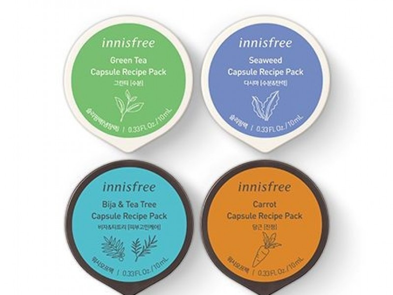 Mặt nạ dưỡng da dạng hũ Innisfree Capsule Recipe Pack 10 ml