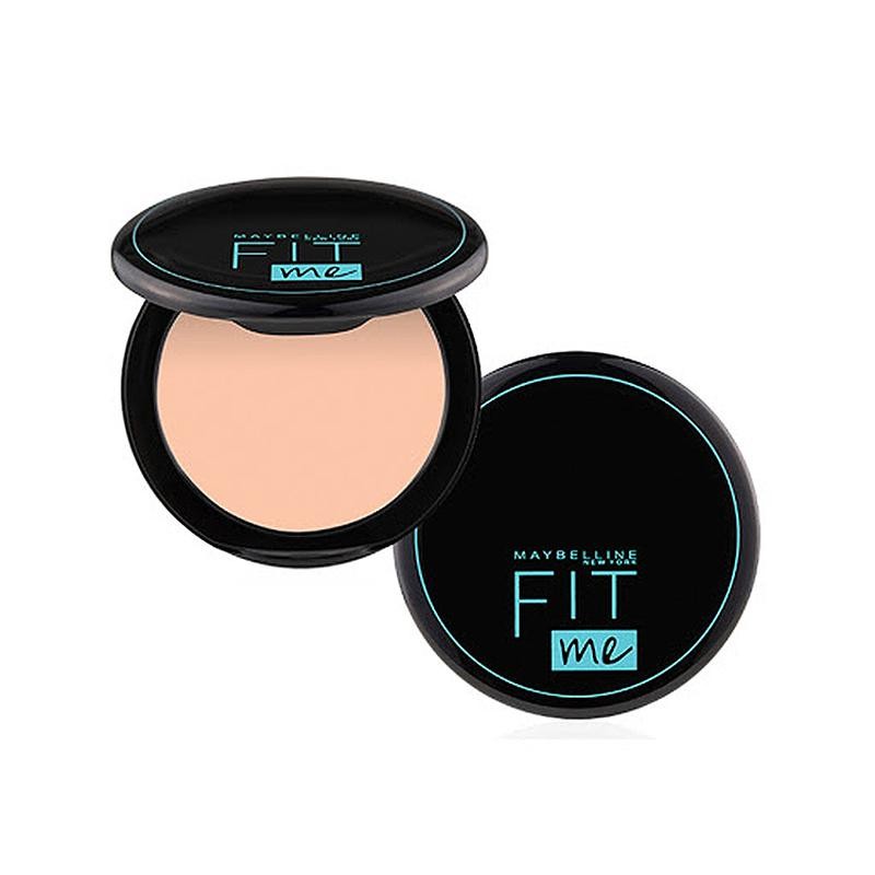 Phấn Nền Dạng Nén Che Phủ Hoàn Hảo, Kiềm Dầu Hiệu Quả Maybelline Fit Me Matte Poreless Powder SPF28 /PA+++ 6g - Hộp Tròn