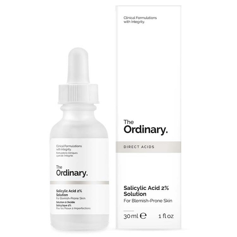 The Ordinary Salicylic Acid 2% Solution (Tinh chất điều trị mụn ẩn)