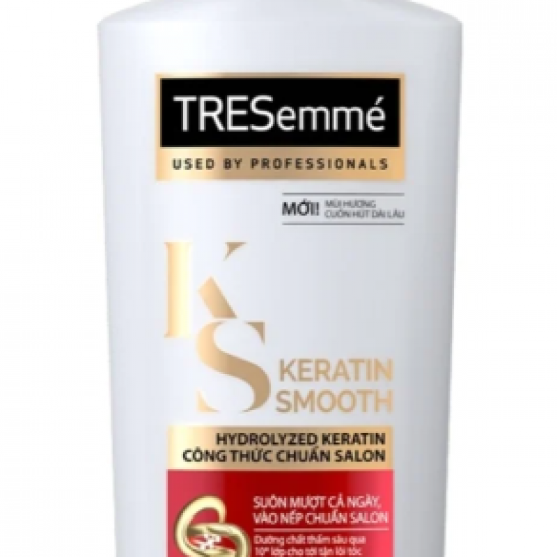 Dầu Xả TRESemmé Keratin Smooth Vào Nếp Suôn Mượt 620g