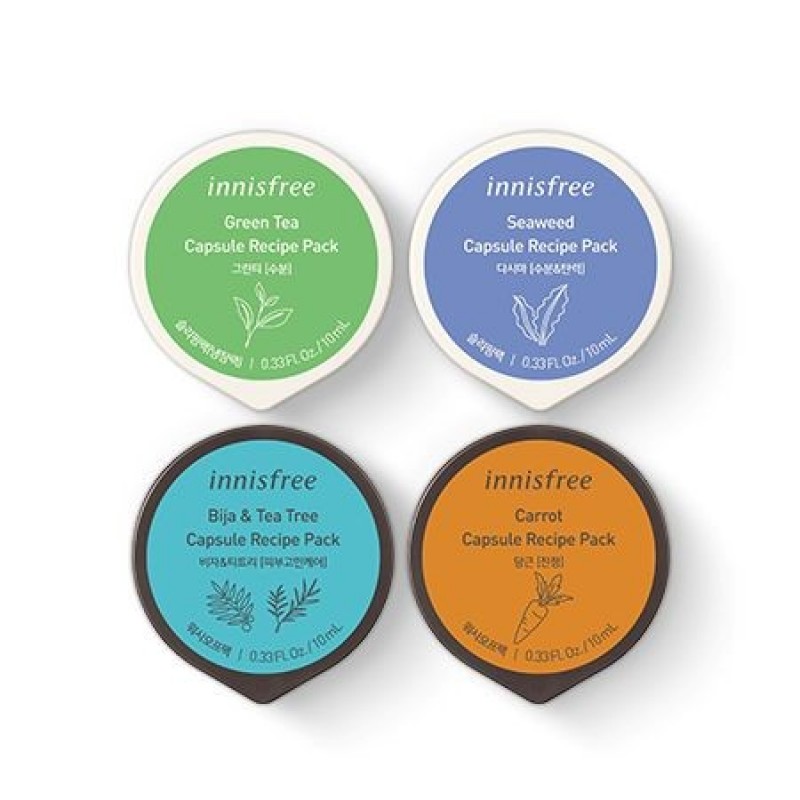 Mặt nạ dưỡng da dạng hũ Innisfree Capsule Recipe Pack 10 ml