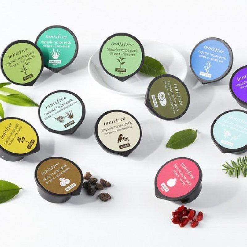 Mặt nạ dưỡng da dạng hũ Innisfree Capsule Recipe Pack 10 ml