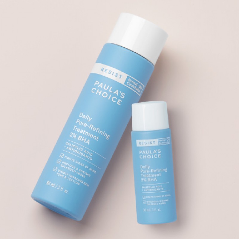 DUNG DỊCH LOẠI BỎ TẾ BÀO CHẾT VÀ THU NHỎ LỖ CHÂN LÔNG RESIST DAILY PORE-REFINING TREATMENT WITH 2% BHA