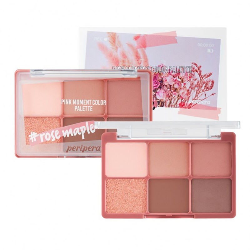 Bảng Phấn Mắt Peripera Pink Moment Color Palette